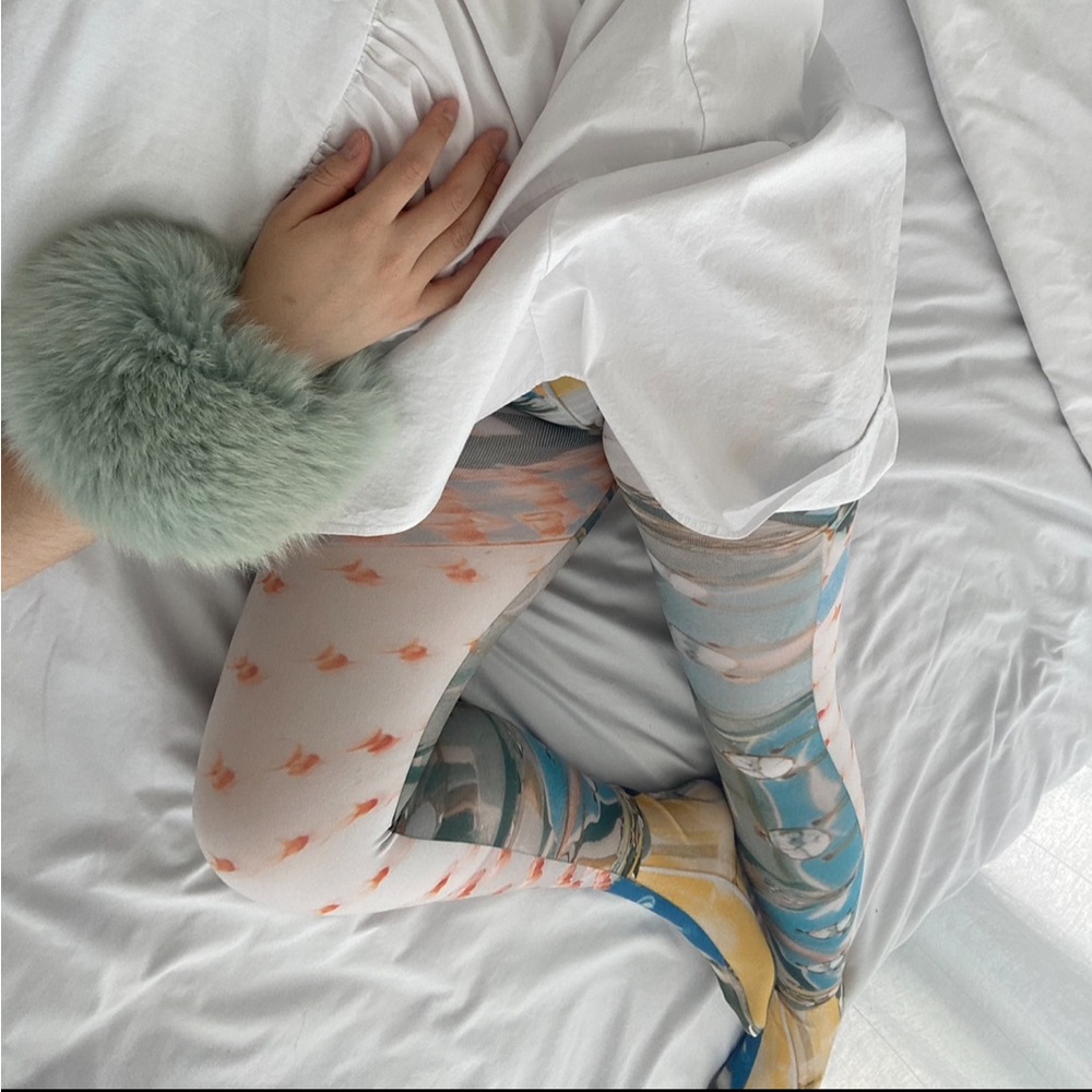 Vibrant Multicolour Printed Leggings